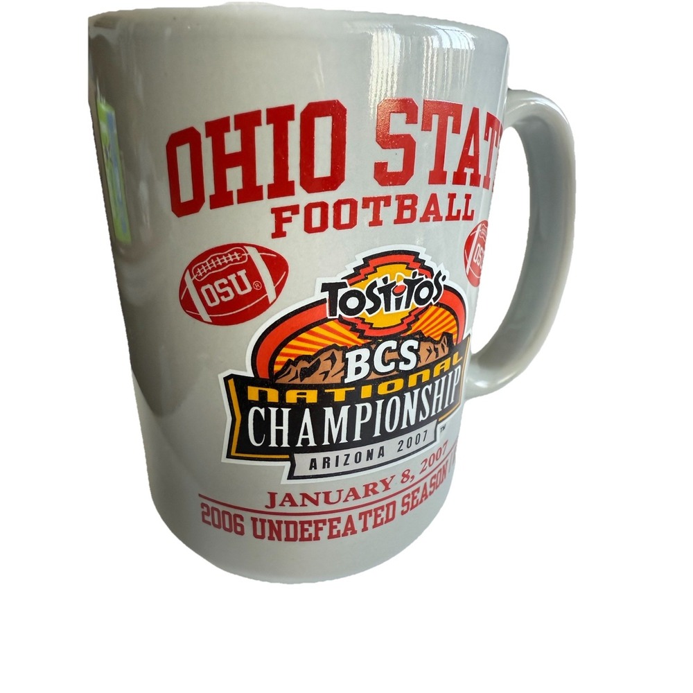 2006 Ohio State Mug OSU Buckeyes Big Ten Champions Perfect Season Coffee Cup *!* - Picture 4 of 8